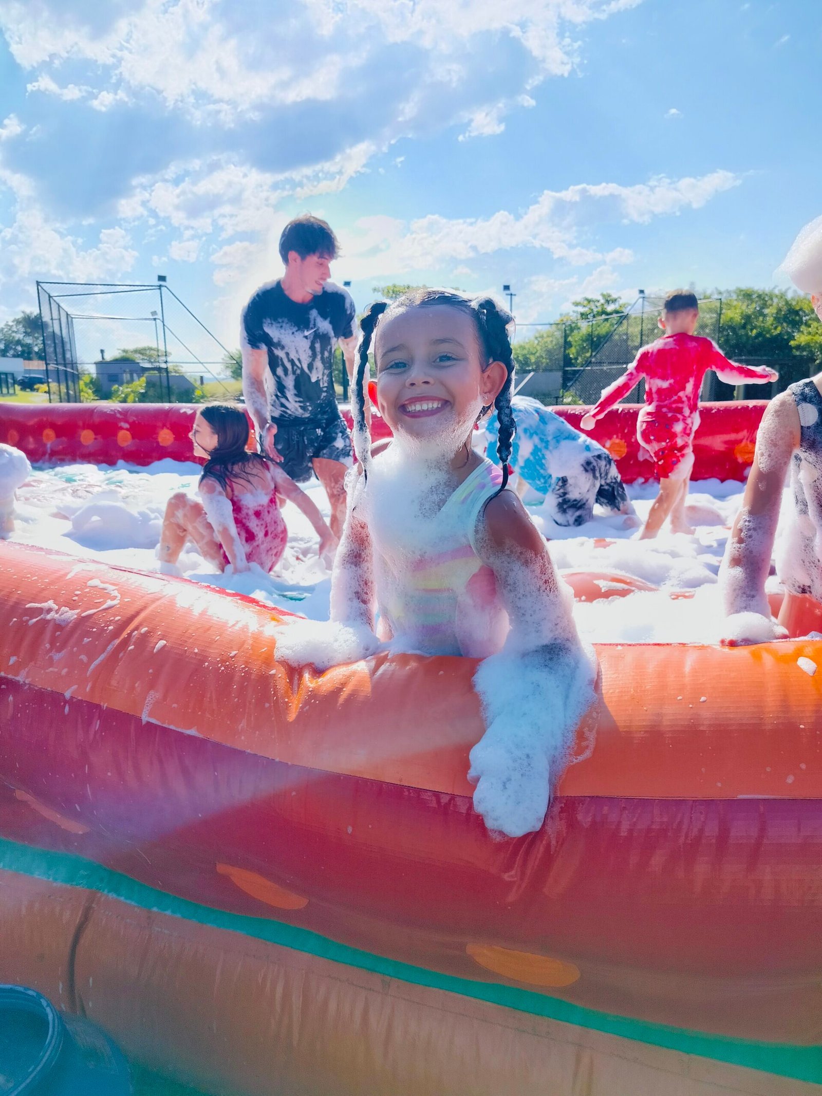 Festa infantil com brinquedos da Anime Brinque em Florianópolis