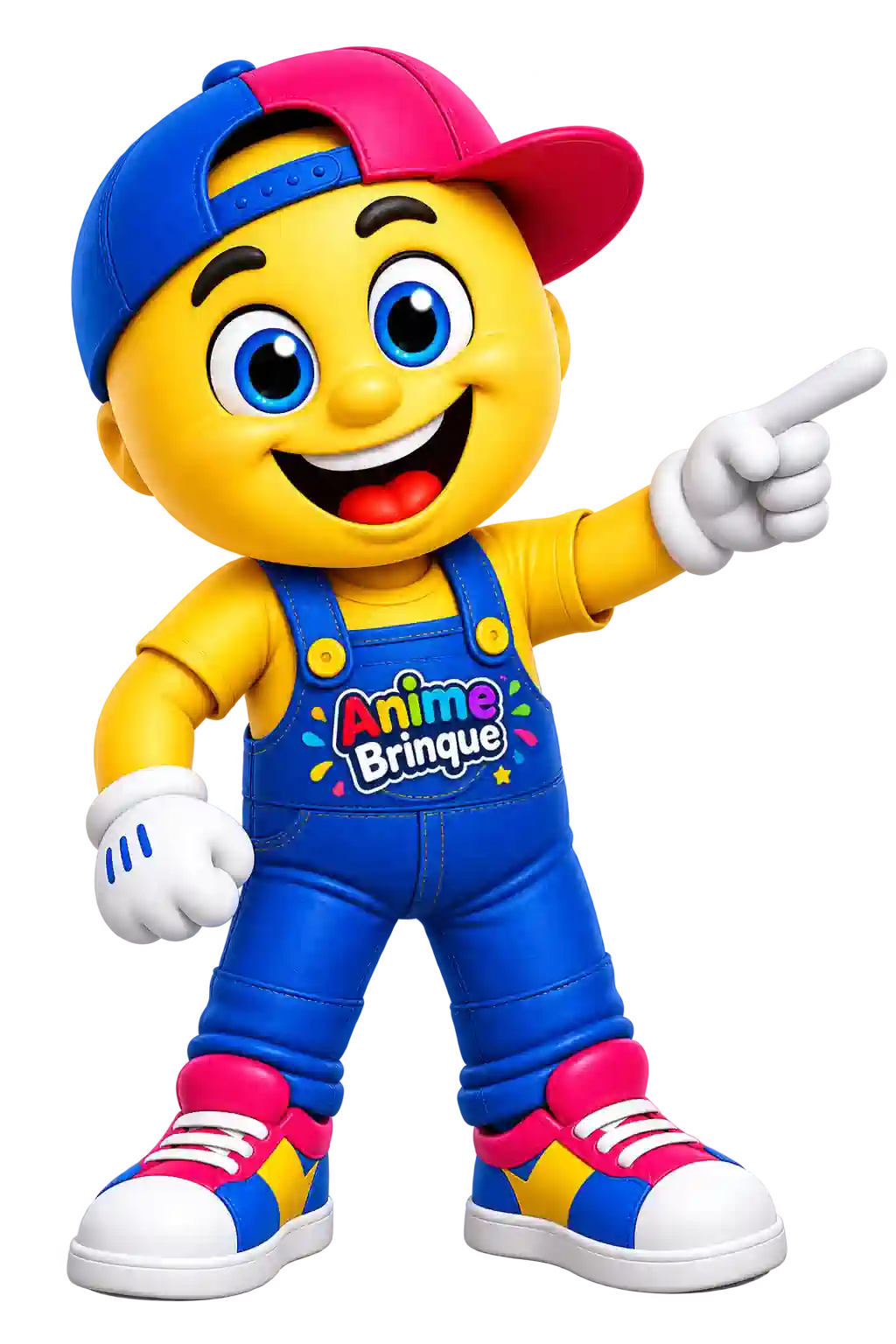 Mascote Anime Brinque em festa infantil em Florianópolis