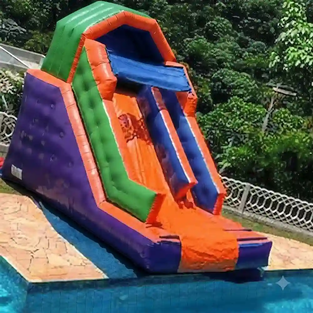Tobogã aquático grande para festas em Florianópolis